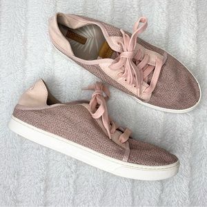 Olukai Pehuali Blush Pink Slip On or Tie Sneakers